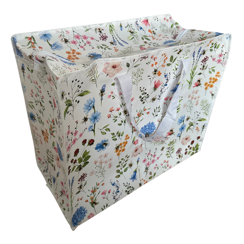 Afbeelding laden in Galerijviewer, Nectar Meadows jumbotas/ opbergtas/ wastas met rits
