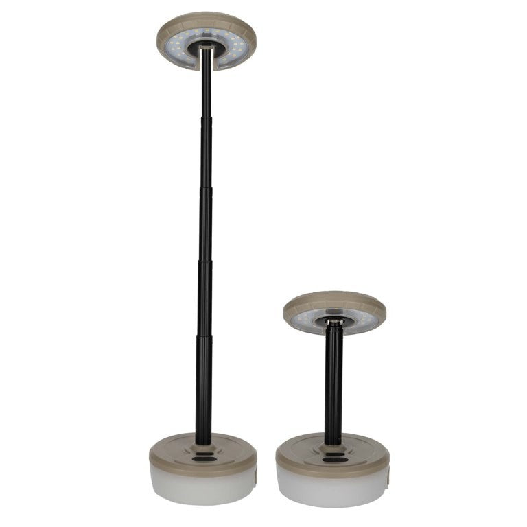Afbeelding laden in Galerijviewer, NORLÄNDER 2-in-1 Uitschuifbare LED Lamp &amp; Slinger Taupe
