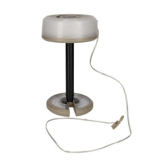 NORLÄNDER 2-in-1 Uitschuifbare LED Lamp & Slinger Taupe