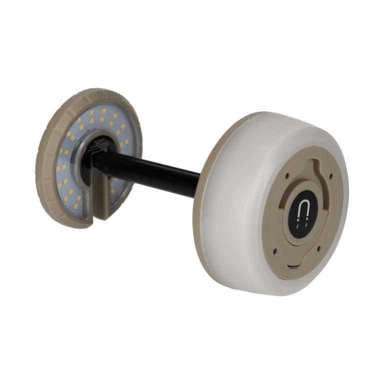 Afbeelding laden in Galerijviewer, NORLÄNDER 2-in-1 Uitschuifbare LED Lamp &amp; Slinger Taupe
