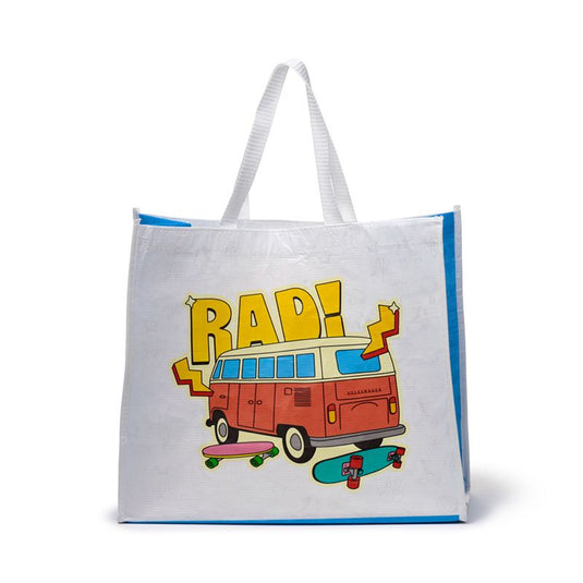 Volkswagen T1 Camper Bus Waves are Calling herbruikbare boodschappentas