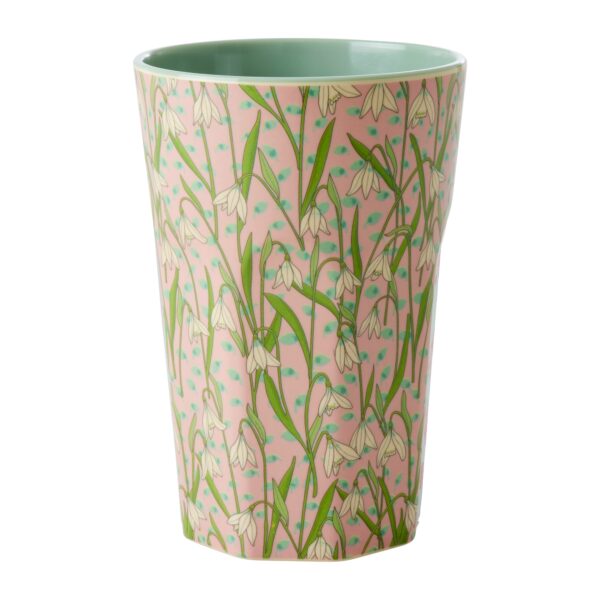 Rice – Melamine beker – New Snowdrop Print- groot
