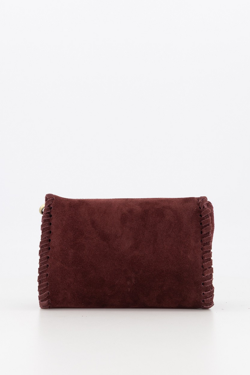 Afbeelding laden in Galerijviewer, Romee - Suede - Crossbody tas - Bordeaux
