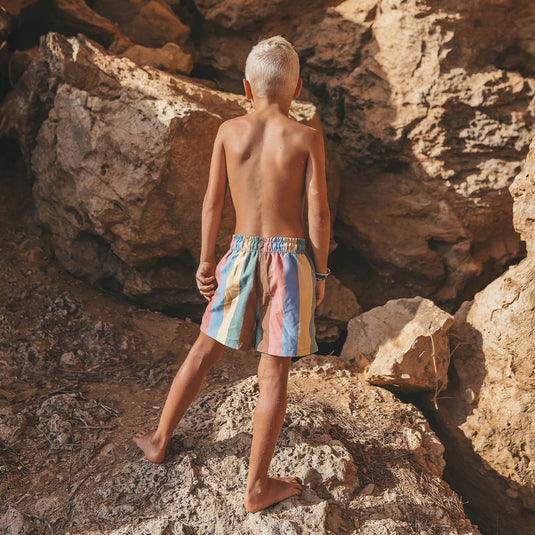 Salted Stories | Multi Stripe | Zwembroek | Multicolor