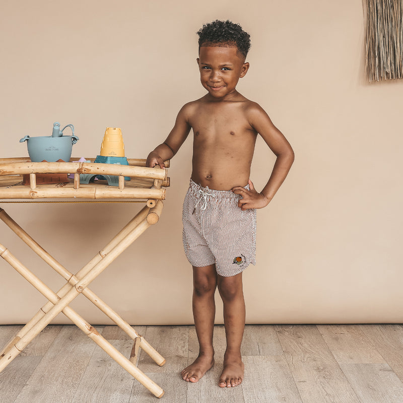 Afbeelding laden in Galerijviewer, Seersucker | Swim Shorts - Salted Stories 2026
