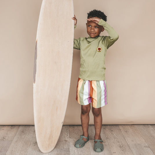 Solid Rib | Swim Longsleeve - Salted Stories 2026