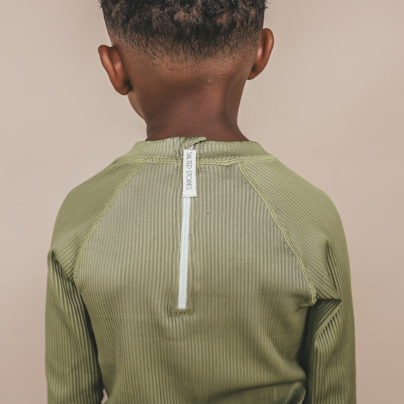Afbeelding laden in Galerijviewer, Solid Rib | Swim Longsleeve - Salted Stories 2026
