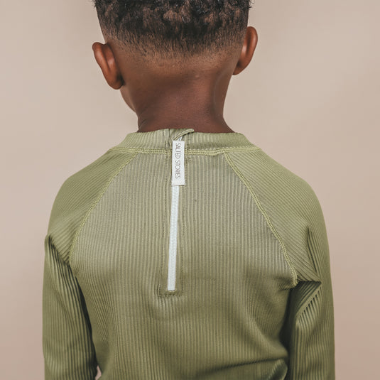 Solid Rib | Swim Longsleeve - Salted Stories 2026