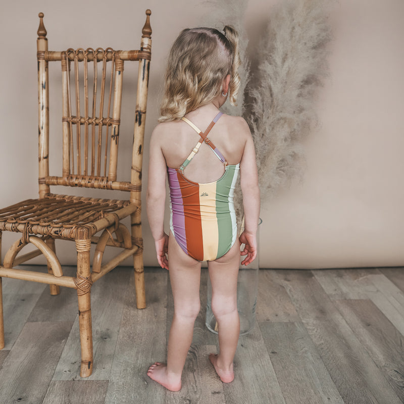 Afbeelding laden in Galerijviewer, Multi Stripe | Swimsuit Salted Stories 2026
