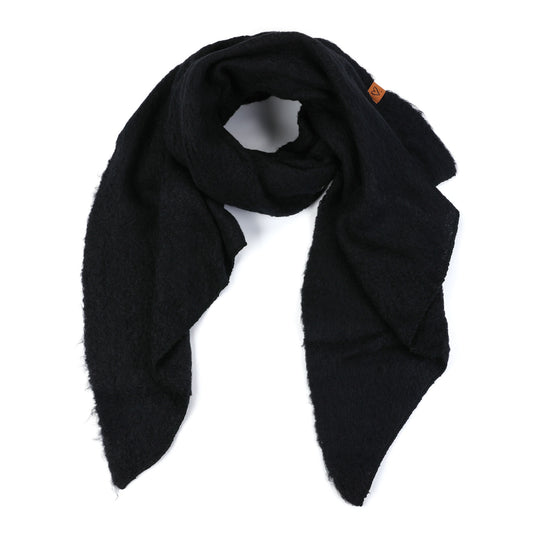 Zwarte super zachte sjaal