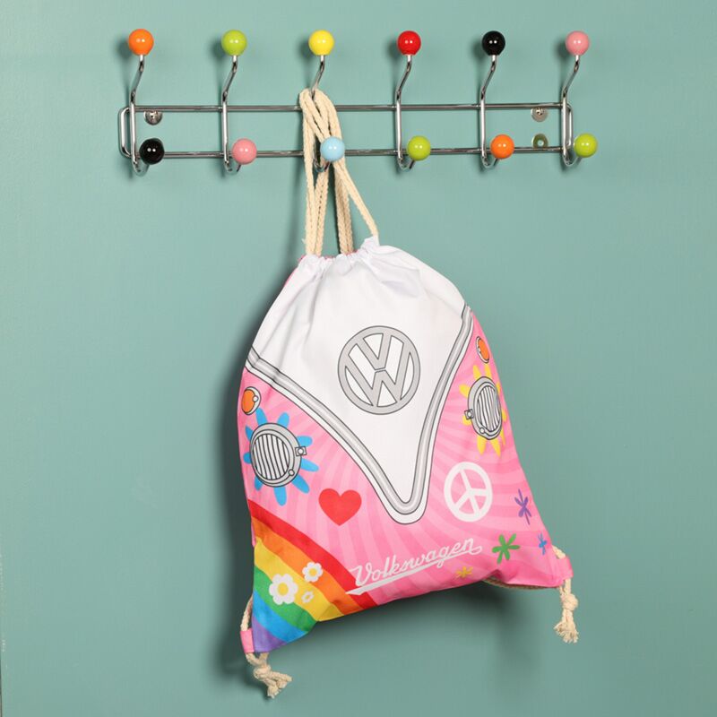 Afbeelding laden in Galerijviewer, VW Busje T1 Summer Trekkoord Rugtas
