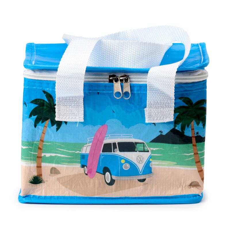 Afbeelding laden in Galerijviewer, Volkswagen T1 Busje Waves RPET Duurzame Koeltas Lunchtas
