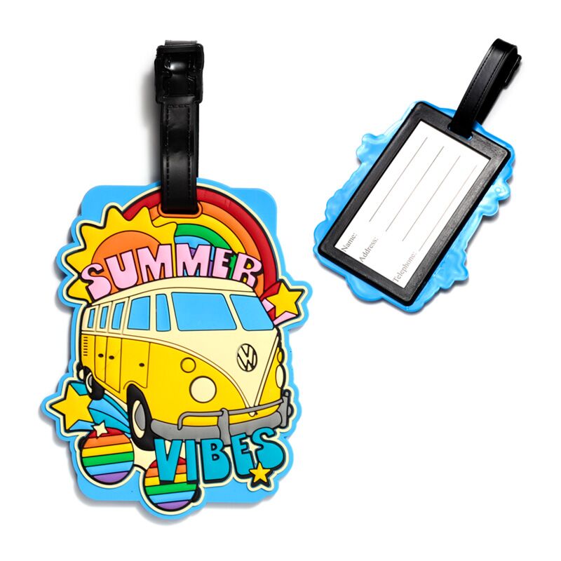 Afbeelding laden in Galerijviewer, Volkswagen Busje Summer Vibes Kofferlabel
