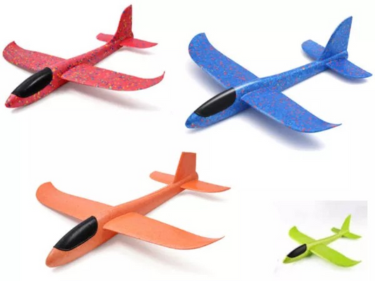 Vliegtuig Glider 47cm