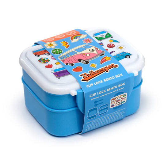 Volkswagen Busje T1 Retro lunch box met bestek