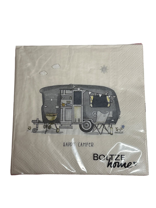 Servetten - Caravan - Happy Camper