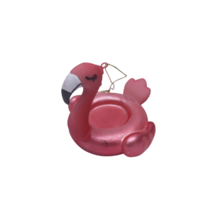 XMAS Hanger - kerstbal - Flamingo - Opgeblazen