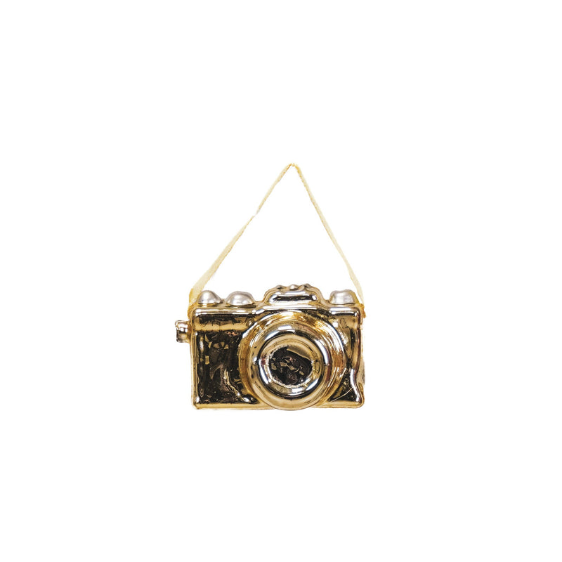 Afbeelding laden in Galerijviewer, XMAS Hanger - kerstbal - Camera Goud
