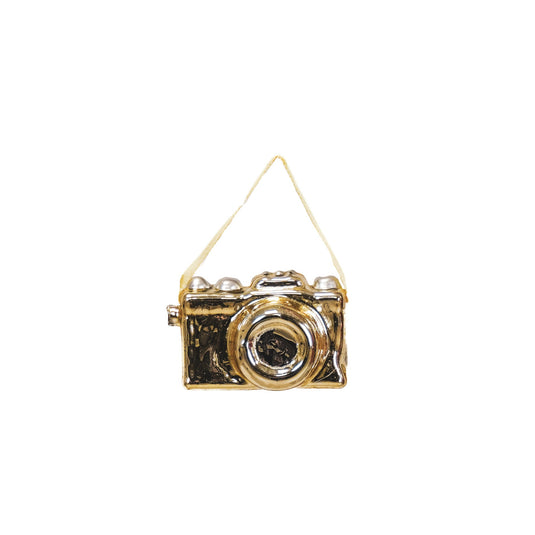 XMAS Hanger - kerstbal - Camera Goud
