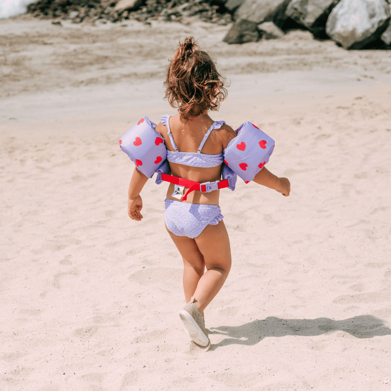 Afbeelding laden in Galerijviewer, Puddle Jumper - Lila - Sweet Hearts - 2/6 jaar
