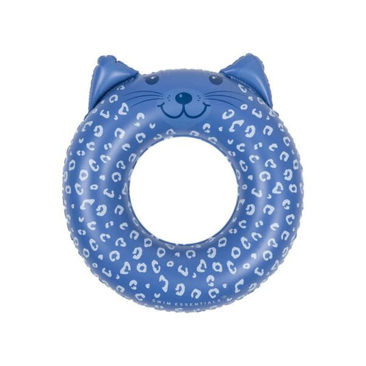 Swim Essentials Dier Zwemband Blauw Panterprint Ø 55 cm