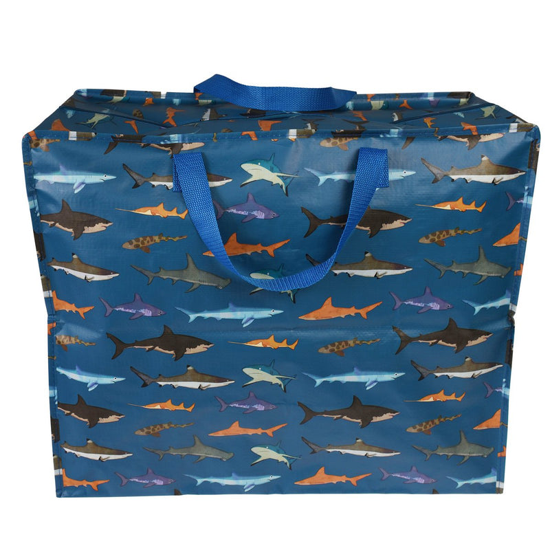 Afbeelding laden in Galerijviewer, Jumbo opbergtas/ wastas - Sharks
