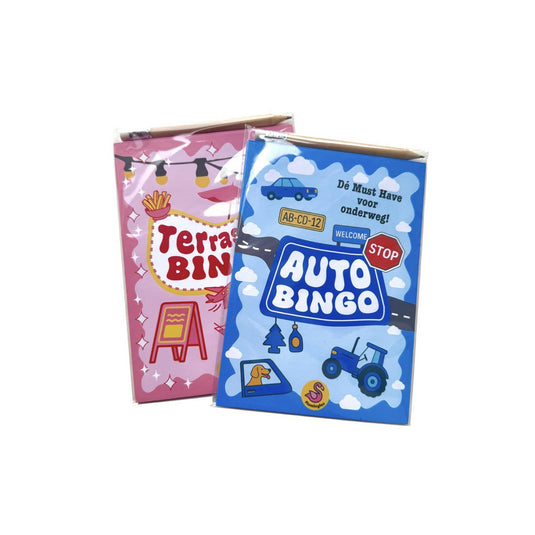Auto Bingo - Hét spel voor onderweg