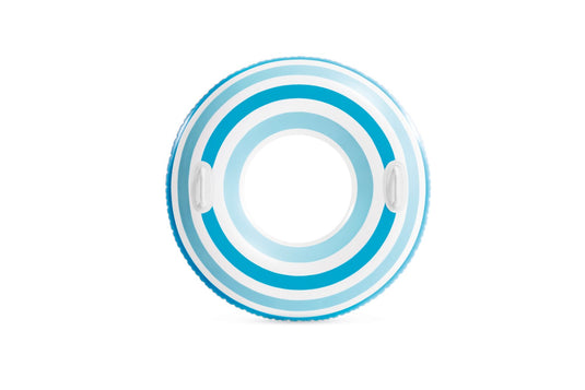 Intex opblaasband striped dreams blauw of roze