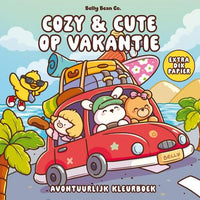 Cozy & Cute coloring op de vakantie