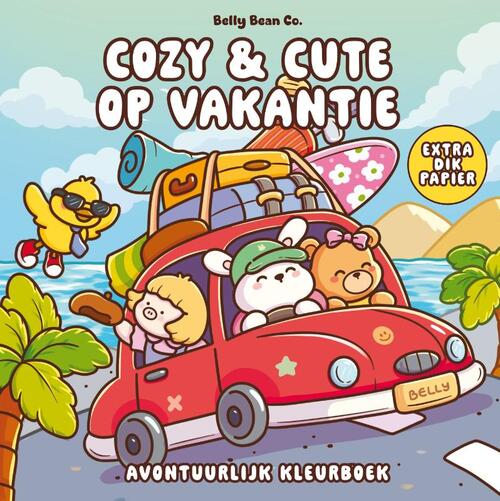 Cozy & Cute coloring op de vakantie