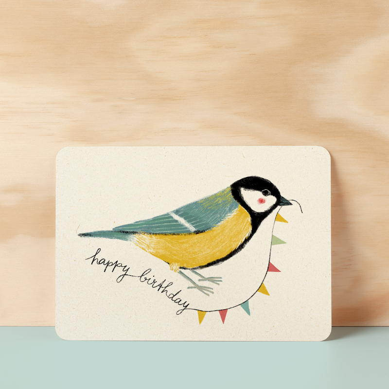Afbeelding laden in Galerijviewer, Ansichtkaart | Birthday bird
