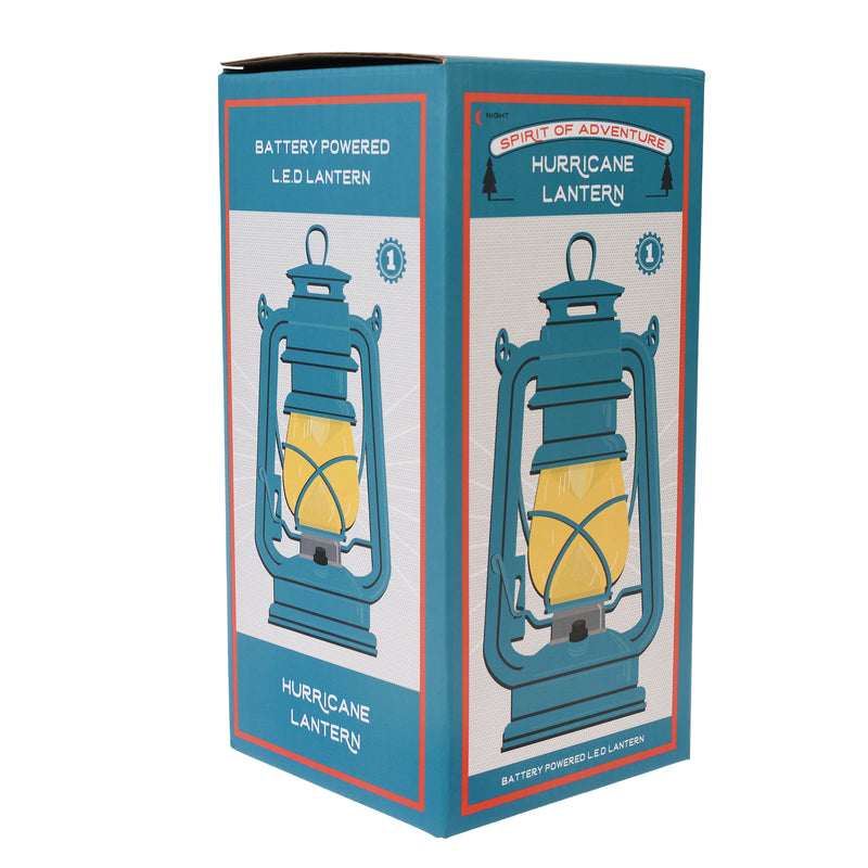 Afbeelding laden in Galerijviewer, Blauwe led orkaanlantaarn - Spirit of Adventure
