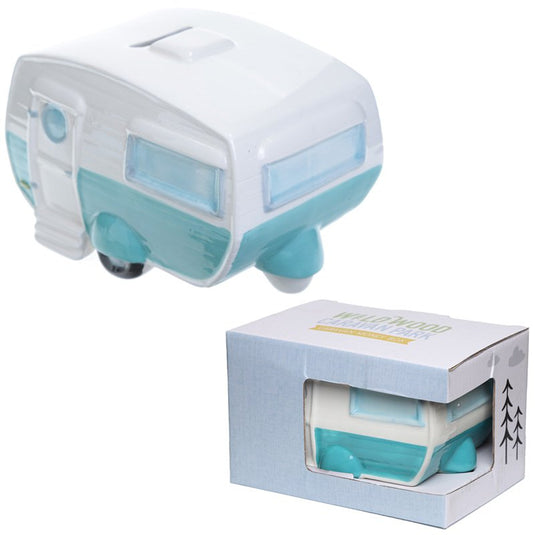 Caravan keramieken Spaarpot