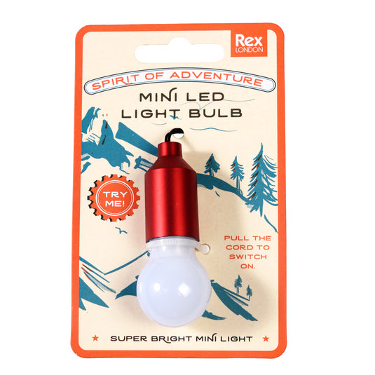 Gloeilamp sleutelhanger diverse kleuren - Spirit of Adventure