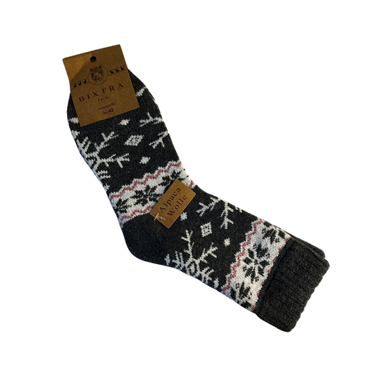 Wollen Alpaca Sokken Dames 5 kleuren