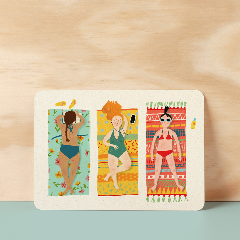 Afbeelding laden in Galerijviewer, Ansichtkaart |  Beachbabes
