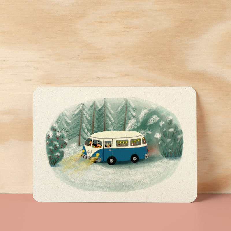 Afbeelding laden in Galerijviewer, Postcard | Winter trip
