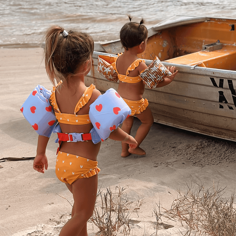 Afbeelding laden in Galerijviewer, Puddle Jumper - Lila - Sweet Hearts - 2/6 jaar
