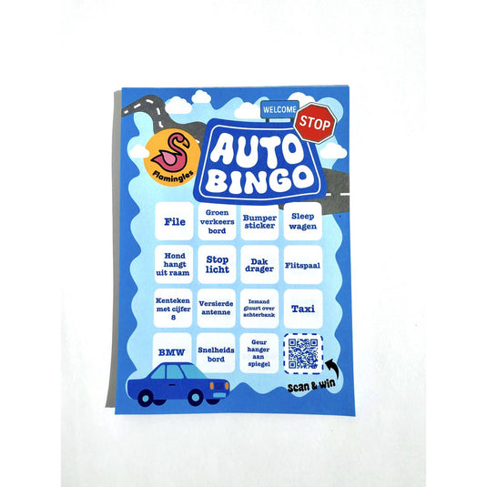 Auto Bingo - Hét spel voor onderweg