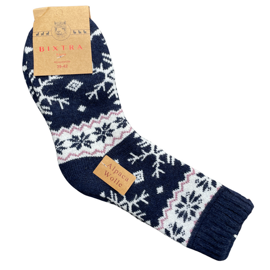 Wollen Alpaca Sokken Dames 3 kleuren