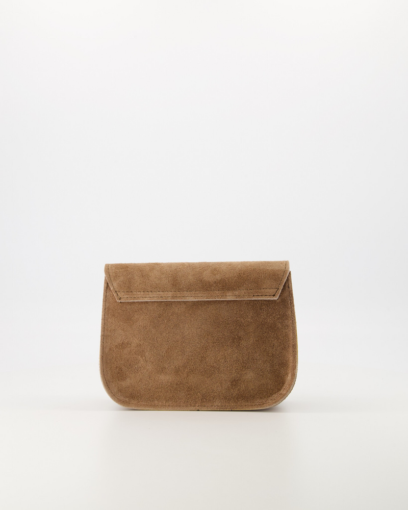 Afbeelding laden in Galerijviewer, Suede – Crossbody tas – Taupe
