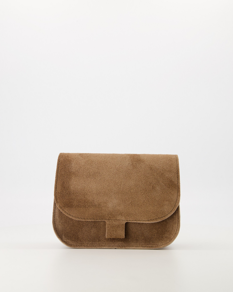 Afbeelding laden in Galerijviewer, Suede – Crossbody tas – Taupe
