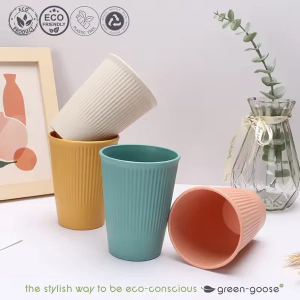 Afbeelding laden in Galerijviewer, Duurzaam Bioplastic Servies - 28-delig

