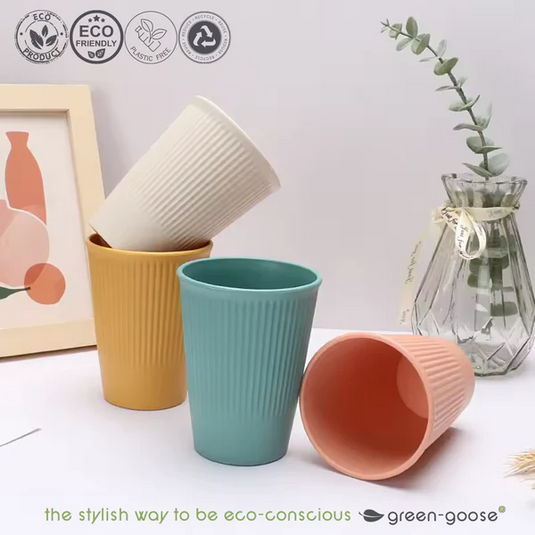 Duurzaam Bioplastic Servies - 28-delig