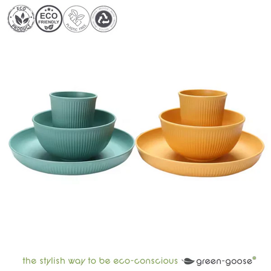 Duurzaam Bioplastic Servies - 28-delig
