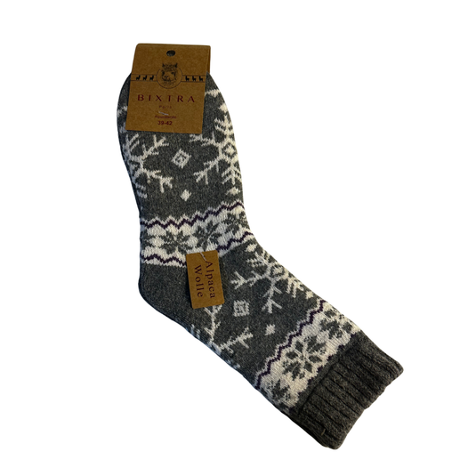 Wollen Alpaca Sokken Dames 5 kleuren