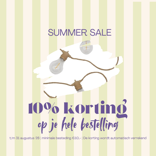 10% KORTING!