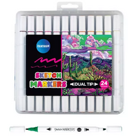 12 sketch markers - stiften
