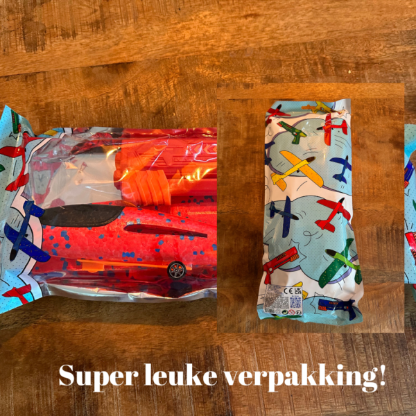 Afbeelding laden in Galerijviewer, Air foam vliegtuig met afschietpistool
