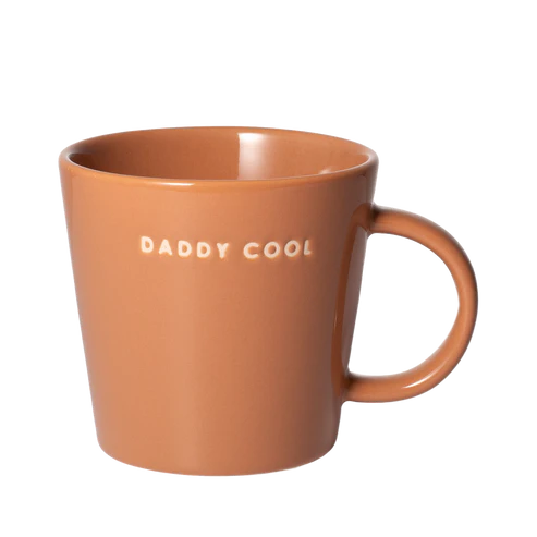 Afbeelding laden in Galerijviewer, Vondels | Thee mok DADDY COOL – terracotta– 350ml
